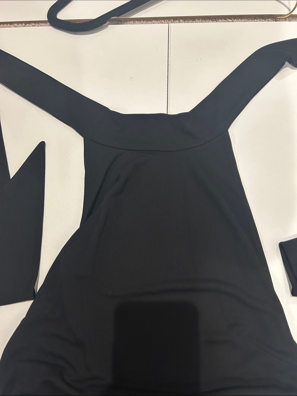 Black Halter Maxi pants suit